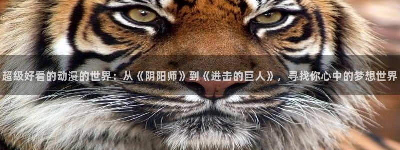 原神禁动漫天堂可莉：超级好看的动漫的世界：从《阴阳师》到《进击的巨人》，寻找你心中的梦想世界